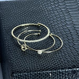 بنگل زنانه سه لاین تنیسی