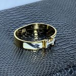 دستبند هرمس طرح سیاه و سفید
