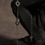 دستبند نقره مستطیلی